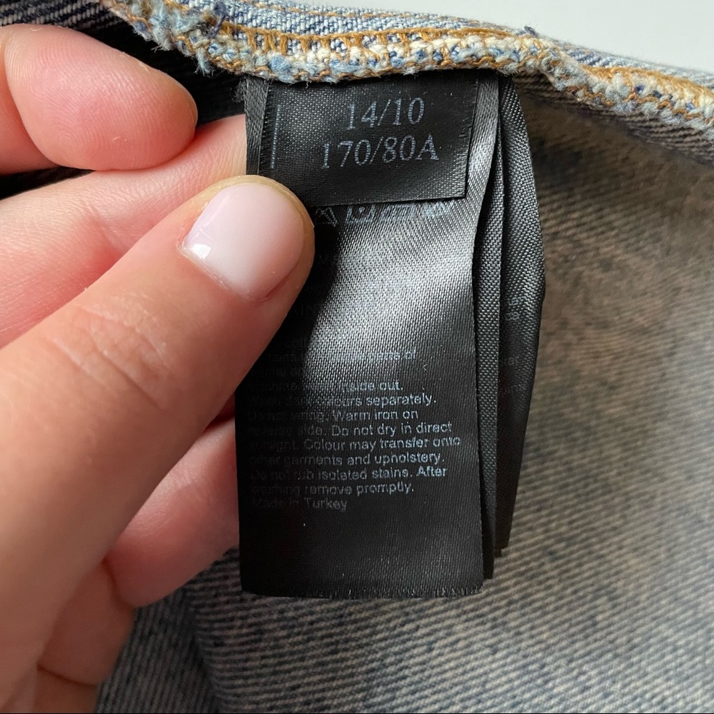 All Saints Denim Mini Skirt - Picture 13 of 15